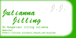 julianna jilling business card